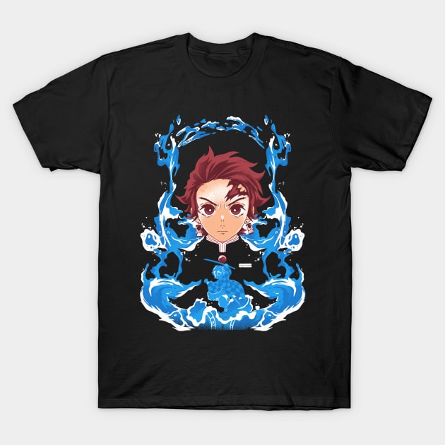 Calm as water T-Shirt by ramenboy